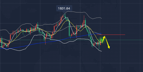 黄金下周走势分析,黄金还会跌吗,黄金操作策略(图1) 黄金下周走势分析,黄金还会跌吗,黄金操作策略(图1)