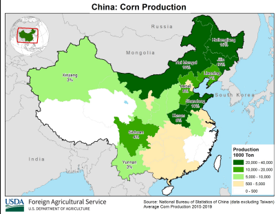 我国玉米基本概况及期现市场分析(图1)
