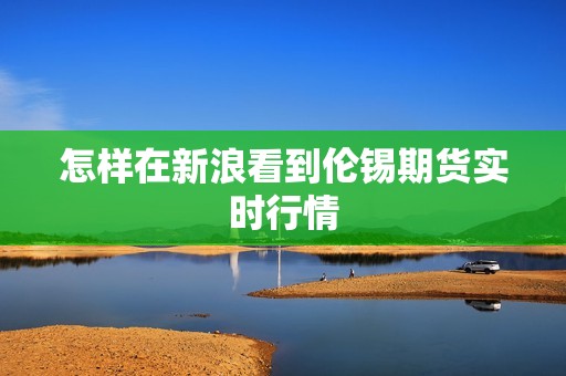 怎样在新浪看到伦锡期货实时行情? 行情 怎样在新浪看到伦锡期货实时行情?(图1)