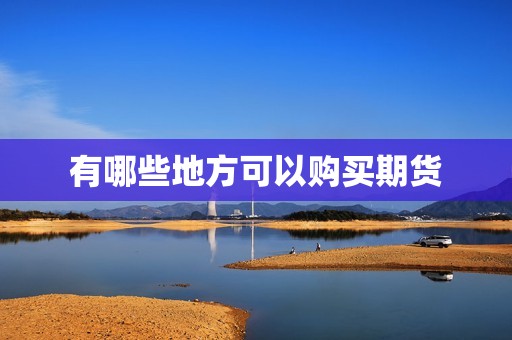 有哪些地方可以购买期货？(图1)