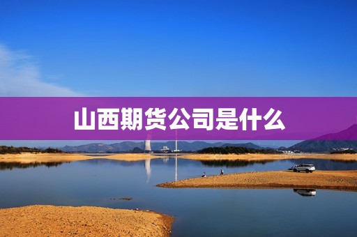 山西期货公司是什么? 行情 山西期货公司是什么?(图1)