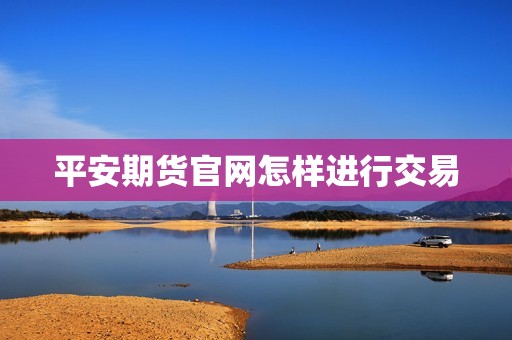 平安期货官网怎样进行交易? 行情 平安期货官网怎样进行交易?(图1)