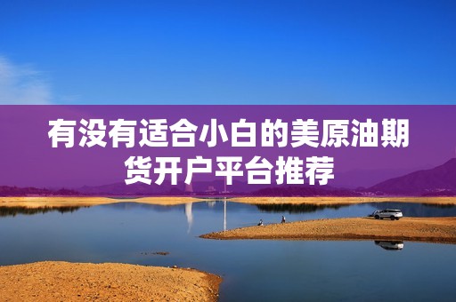 有没有适合小白的美原油期货开户平台推荐? 行情 有没有适合小白的美原油期货开户平台推荐?(图1)