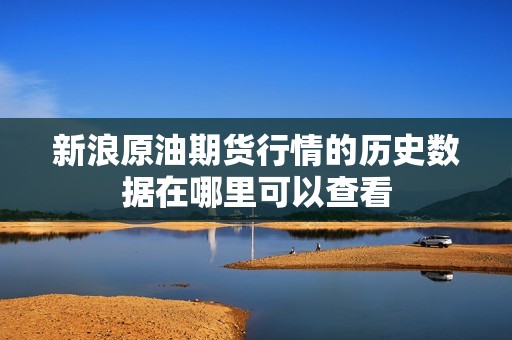新浪原油期货行情的历史数据在哪里可以查看? 行情 新浪原油期货行情的历史数据在哪里可以查看?(图1)