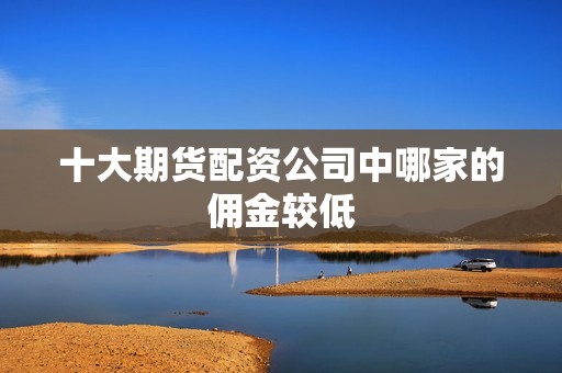 十大期货配资公司中哪家的佣金较低? 行情 十大期货配资公司中哪家的佣金较低?(图1)