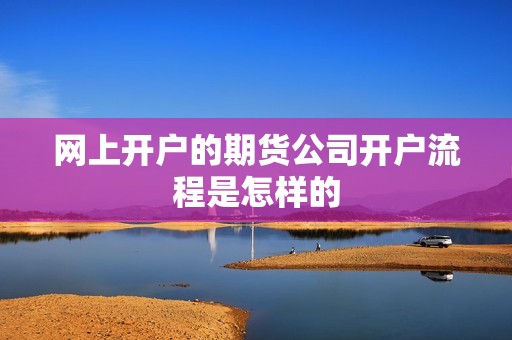 网上开户的期货公司开户流程是怎样的? 行情 网上开户的期货公司开户流程是怎样的?(图1)