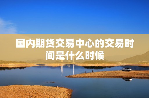 国内期货交易中心的交易时间是什么时候？